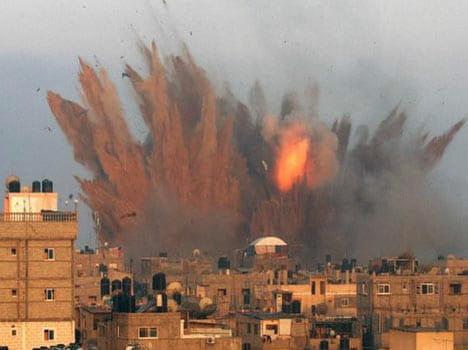 when israel gaza fighting over