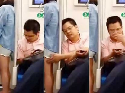 communist leader sexually harasses train ride