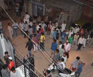 firing in old lucknow