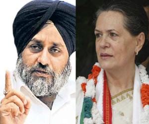 Sukhbir Badal about Sonia Gandhi and Congress
