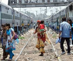 tight security in jammu and katra railway station