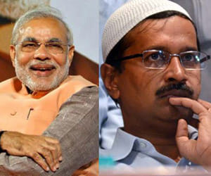 aam aadmi party started campaign against narendra modi government