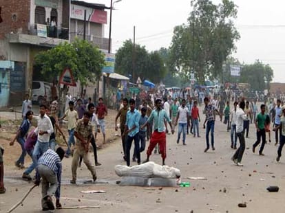 communal tension in sikandararau
