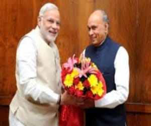 Former cm prem kumar dhumal congrats PM narendra modi for his Brazil visit
