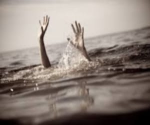 girl student of class +1 swept away in luni river near kangra.