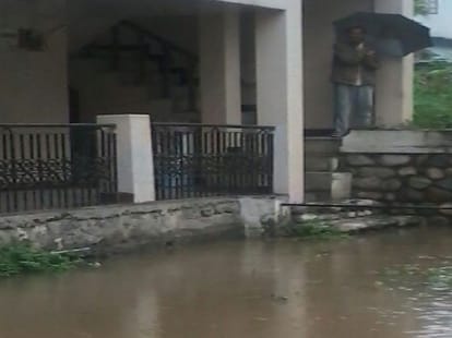 Larji Dame water level increas, threaten to people