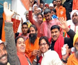 ramdev returned to gangotri