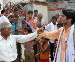 bajrand dal leader arrested in bulandshahar