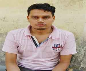 A nasty female personnel arrested