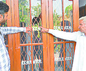 pak firing victim Women's funeral