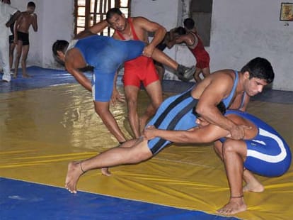 akhilesh yadav government does not care about wrestlers