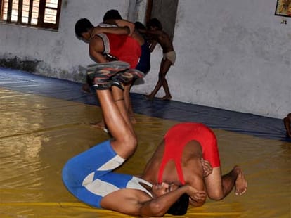 akhilesh yadav government does not care about wrestlers