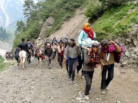 today last batch of amarnath yatra will be go