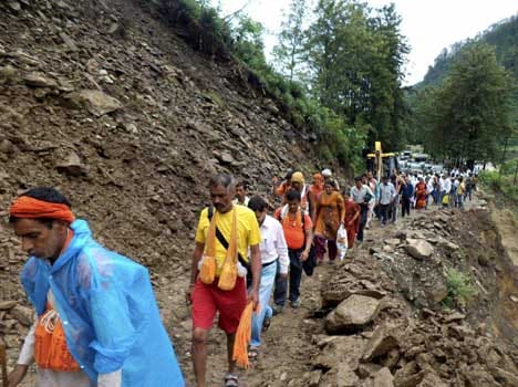 chhari mubarak leaves for amarnath cave