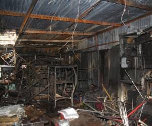 Fire in Sec 17, Food Supply Deptt Office