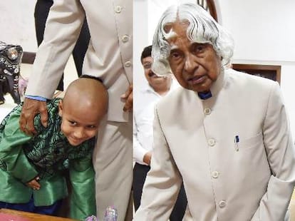 Ex-President Abdul Kalam Meeting with Google Boy Kautilaya
