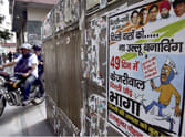 Poster war in haryana election