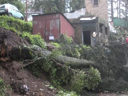 three person died due to heavy rainfall in himachal
