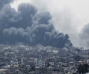 sixty palestinian killed in israel attack