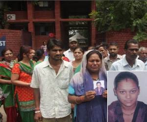 Newly married woman missing in suspicious circumstances