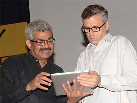 CM omar abdullah launched amar ujala's jammu website