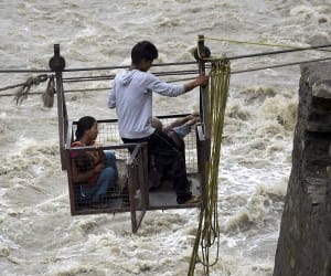 Worsening situation of rain