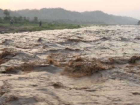 incresing sarsa river water level 