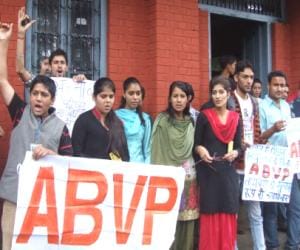 nsui starts hunger strike at sanjauli college