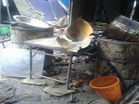  four persons died in cylinder exploded at baltal