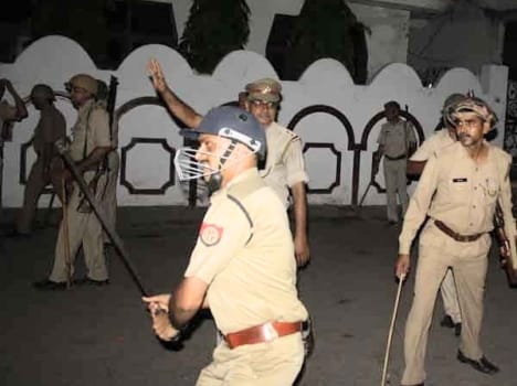 meat piece found in temple at haridwar