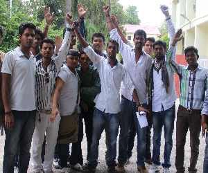 kkv students on protest