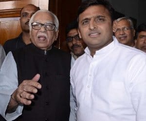 ramnaik ask about lokayukta report.