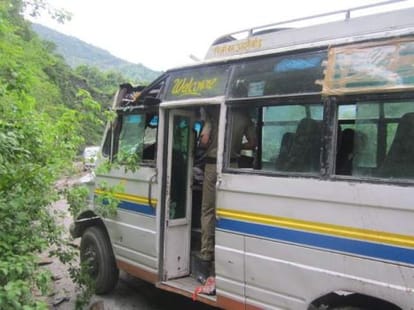 bus accident in chamoli