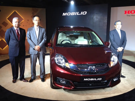 Honda Mobilio Launched in India at INR 6.49 lakh