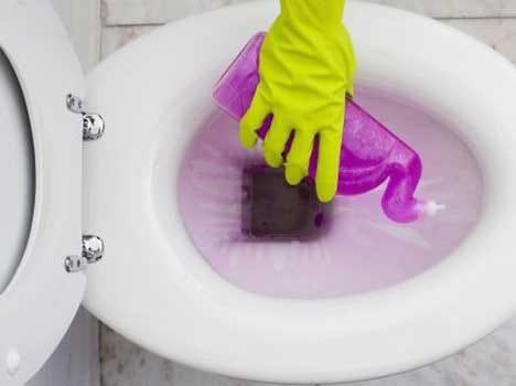 toilet cleaner acid can harm respiratory system
