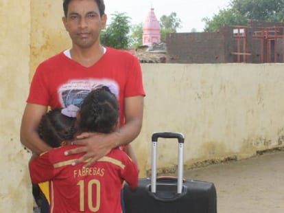 didar singh comes home from iraq