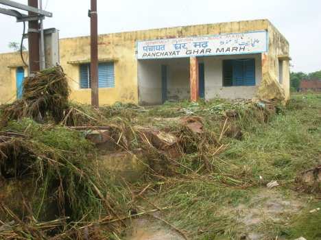 huge losses from floods in domana