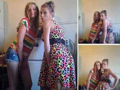 Woman arrested for posing selfies in stolen dress