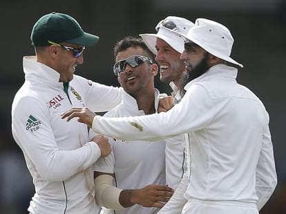2nd test, first day: sri lanka vs south africa 
