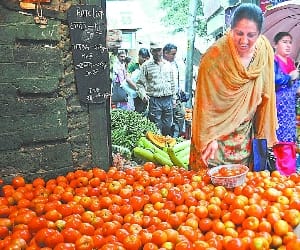 inflation at high end vegetables price on the edge of rise