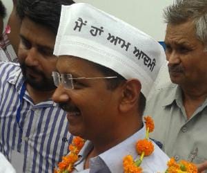 Arvind Kejriwal of AAP in Punjab