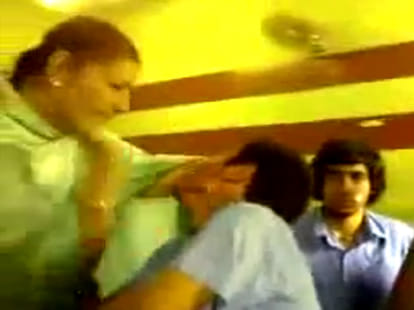 shocking videos of teachers who beating students
