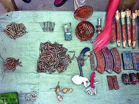 Terrorist Hideout busted in srinagar 