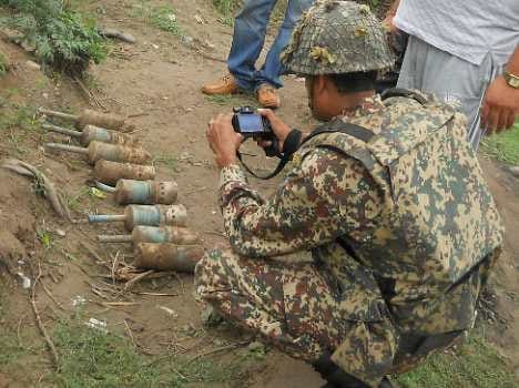 eight 88mm tpt anti tank rocket launcher recovered in jammu