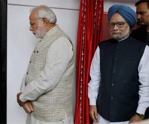 Manmohan singh targets PM Modi.
