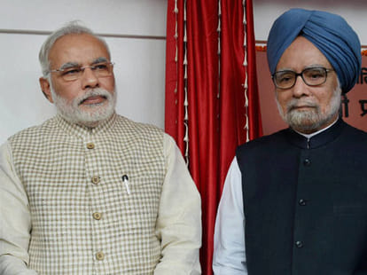 Manmohan singh targets PM Modi.