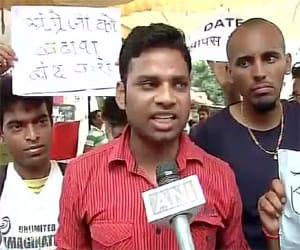 NSUI and Asia also protest CSAT