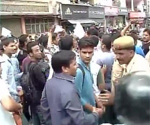 upsc students march to parliament
