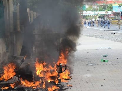 Lucknow violence police did not get weapons