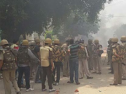 heavy tension after communal violence in saharanpur